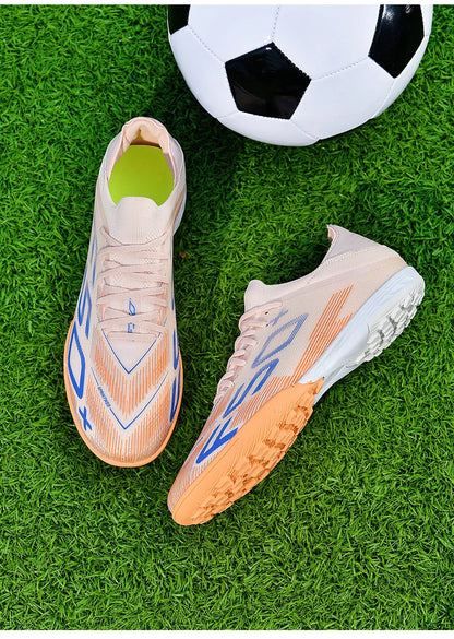 New Men's Soccer Shoes High-Quality Cleats Football Boots Sneakers Hot-Selling Indoor Futsal Non-Slip Match Grass High-Top Outdoor