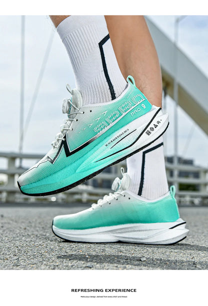 Casual Running Shoes for Men, Marathon Sports Carbon Plate, Breathable, Lightweight, Comfortable Women's Athletic Non-Slip Sneakers 2026