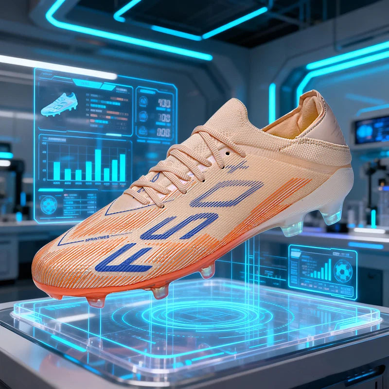 New Men's Football Boots Match Grass Cleats High-Quality Soccer Shoes Futsal Sneakers Non-Slip Indoor Hot-Selling High-Top Outdoor