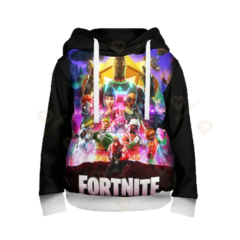 Fortnite jongens coole helden cosplay-hoodie, cartoon-sweatshirt, kinderkleding, lente/herfst babyjas, kinderjack met capuchon