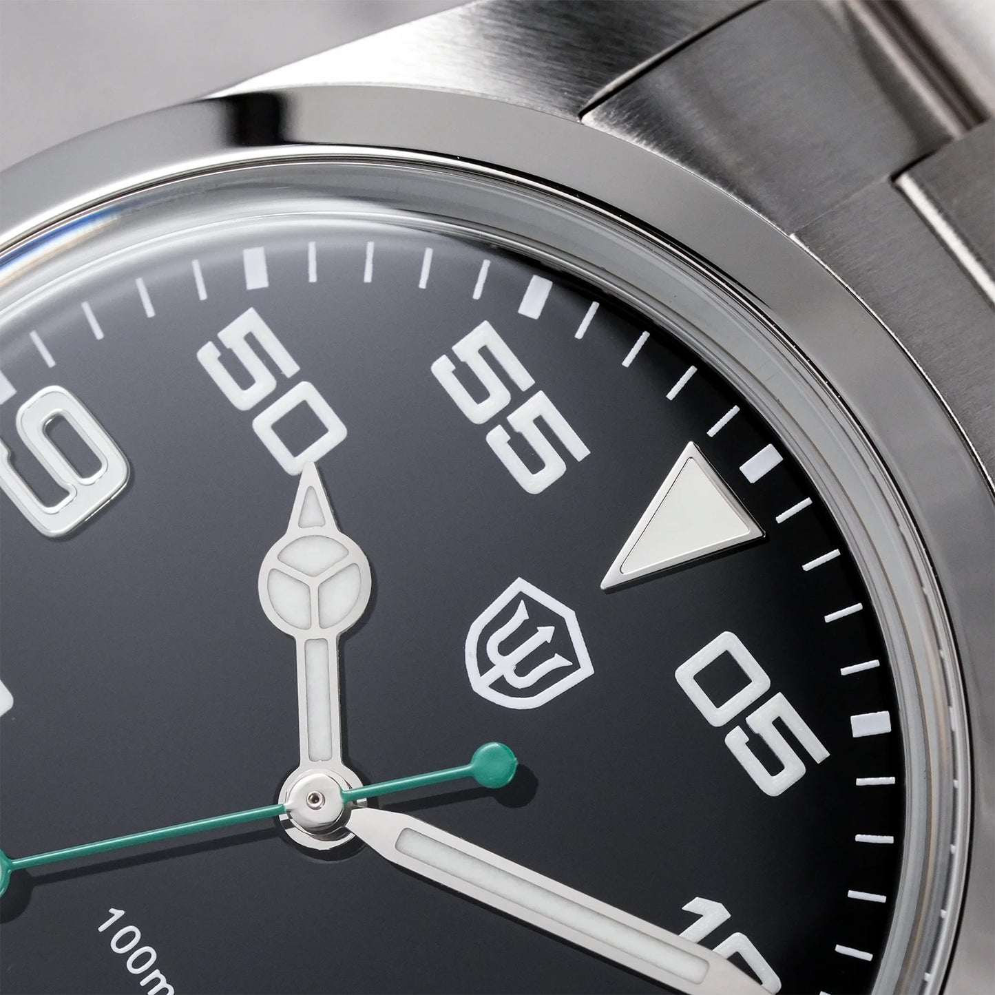 Watchdives WD1016 V3 37mm Uhr mit VH31 Sweep-Uhrwerk, Edelstahlgehäuse, luxuriösem Saphirglas, 100m wasserdicht, Herrenuhr mit Box, ideales Geschenk