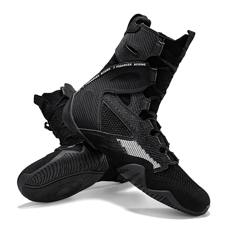 2026 Men Boxing Shoes Classic Training Outdoor Sneakers Sports Professional Fitness Wrestling Shoes Equipment Original Boxing Boots