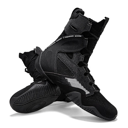 2026 Men Boxing Shoes Classic Training Outdoor Sneakers Sports Professional Fitness Wrestling Shoes Equipment Original Boxing Boots