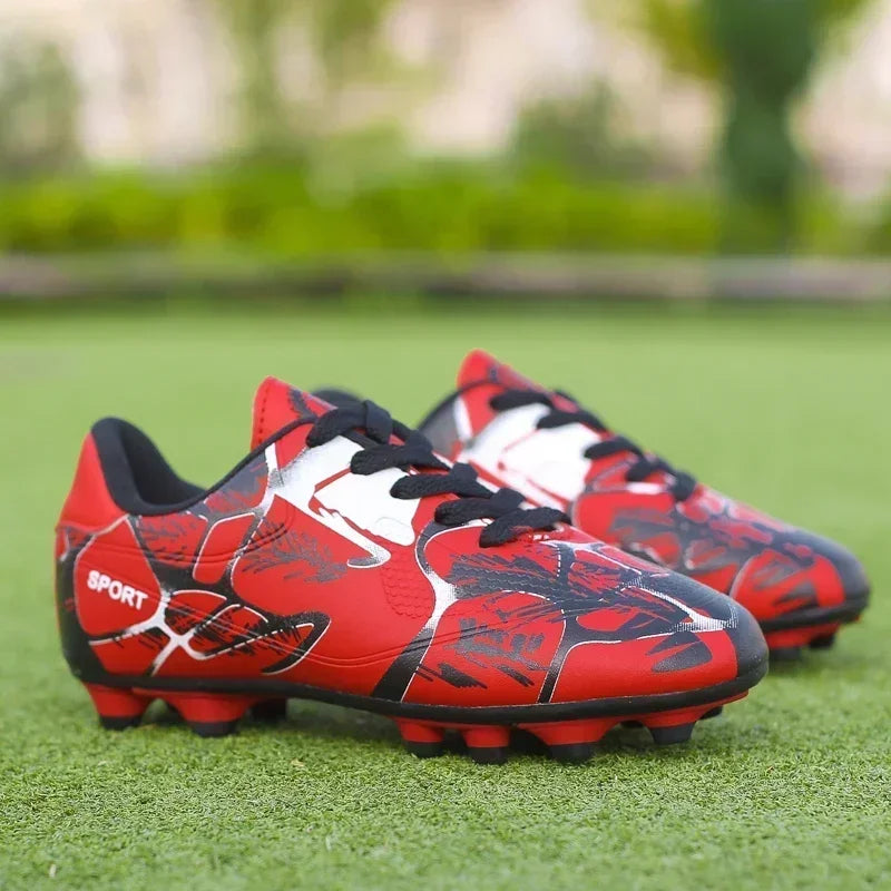 New Men Kids Soccer Shoes Cleats Adult Professional Football Boots Ultralight Non-Slip Grass Boys Training Shoes Drop Shipping
