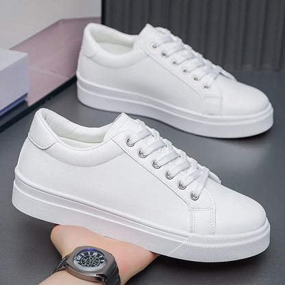 New Hot Selling Fashionable Men's Board Shoes Trendy White Shoes Student Sports Leisure Shoes Versatile Men's Shoes