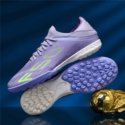 New Men's Soccer Shoes High-Quality Cleats Football Boots Sneakers Hot-Selling Indoor Futsal Non-Slip Match Grass High-Top Outdoor