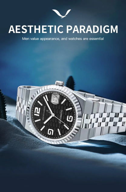 2025 Specht & Söhne Men's Automatic Mechanical Watch Japan Miyota 8215 Movt Stainless Steel Sapphire Crystal Watch reloj hombre