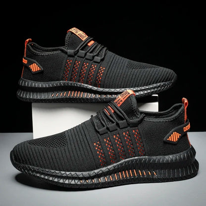 Fashion Sneakers Lightweight Men Casual Shoes Breathable Male Footwear Lace Up Walking Shoe Mens Casual Summer Shoes