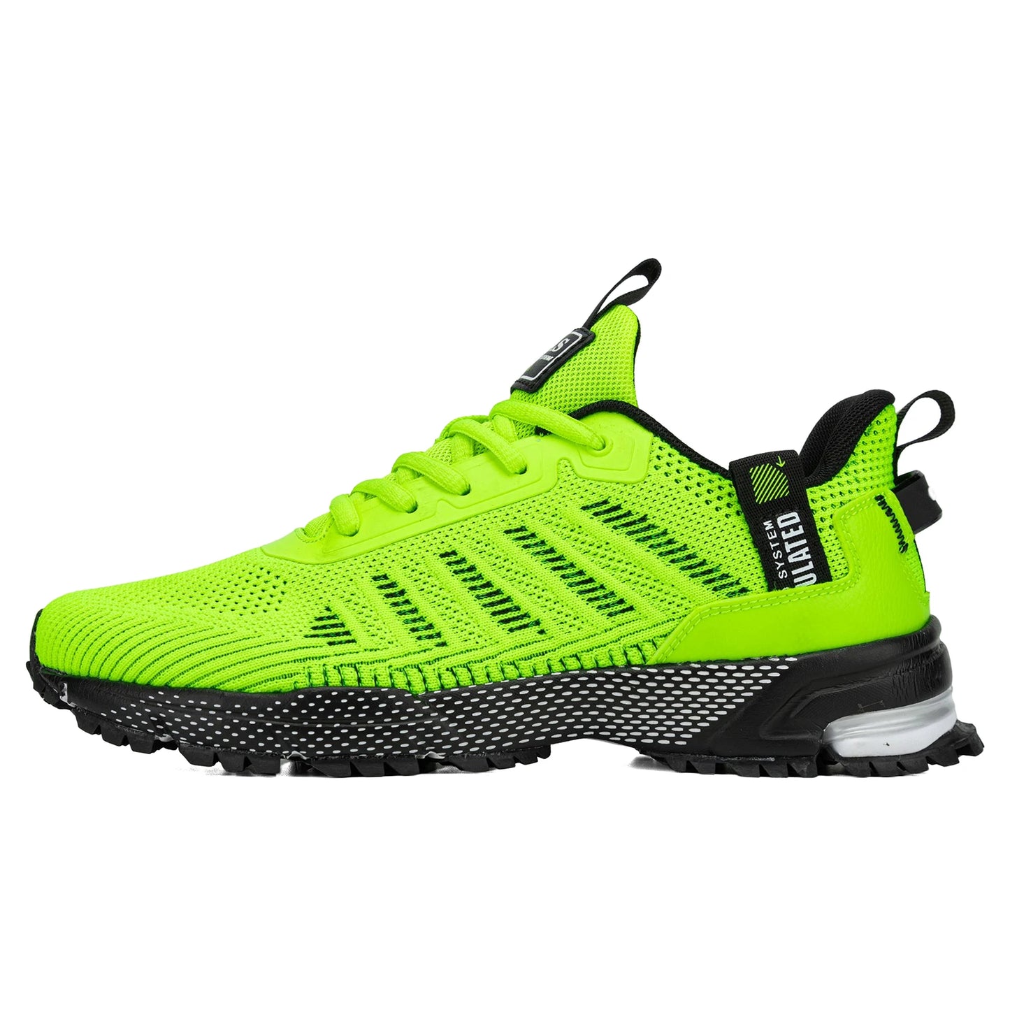 Baasploa Men's Running Shoes Brand, Male Designer Mesh Casual Sneakers, Lightweight Lace-Up New Male Outdoor Sports Tennis Shoes