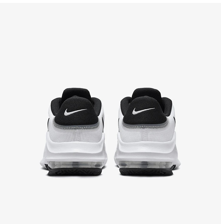 Zapatillas de baloncesto para hombre Nike Genuine Impact 4, prácticas, con amortiguación de cámara de aire, DM1124-103