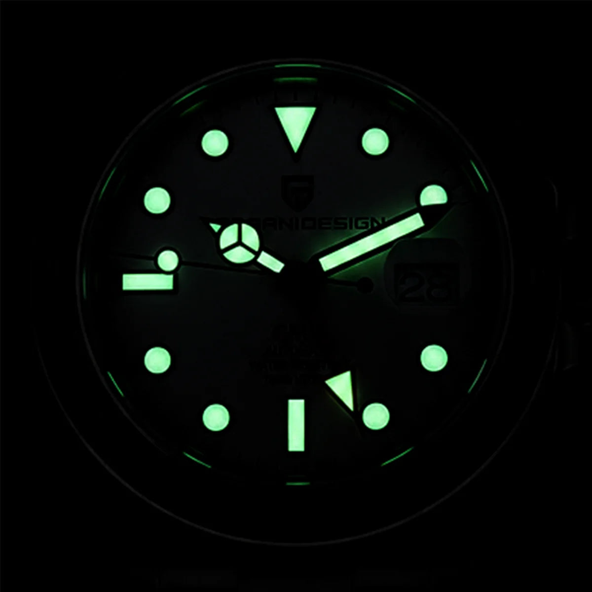 Pagani Design 2026 Nuevo reloj de buceo para hombre 42mm zafiro mecánico automático GMT 100m resistente al agua PD1682