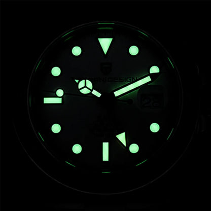 Pagani Design 2026 Nuevo reloj de buceo para hombre 42mm zafiro mecánico automático GMT 100m resistente al agua PD1682