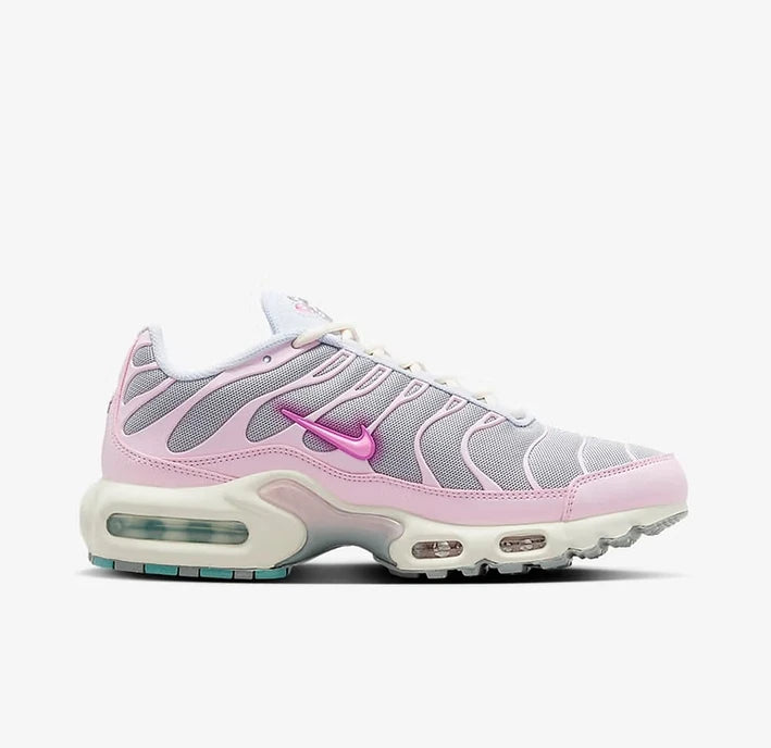 Nike Claw Print Limited Edition Full-Length Air Cushion Cushioning Training Women's Running Shoes New Air Max Plus High Grip Comfortable Fitness Sports Running Shoes Pink Series Fresh and Eye-Catching Fashionable Shopping Cas