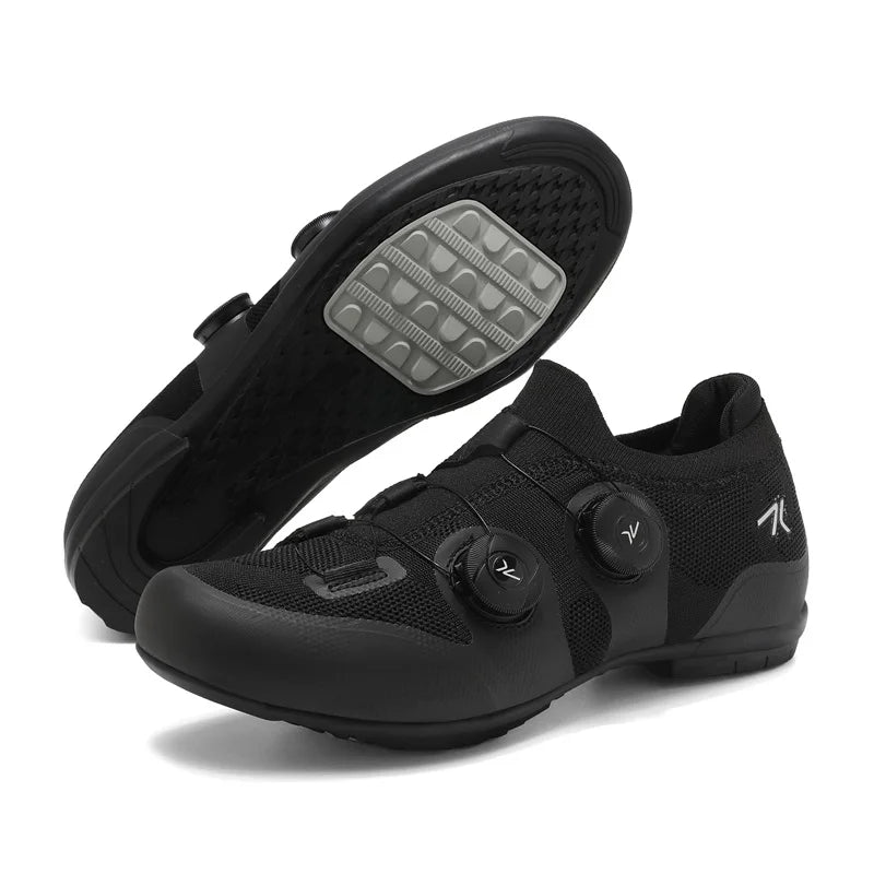 Professional Men's Cycling MTB Shoes Route Cleats Speed Road Bike Sneakers Racing Women Flat Bicycle Mountain SPD Biking Footwear