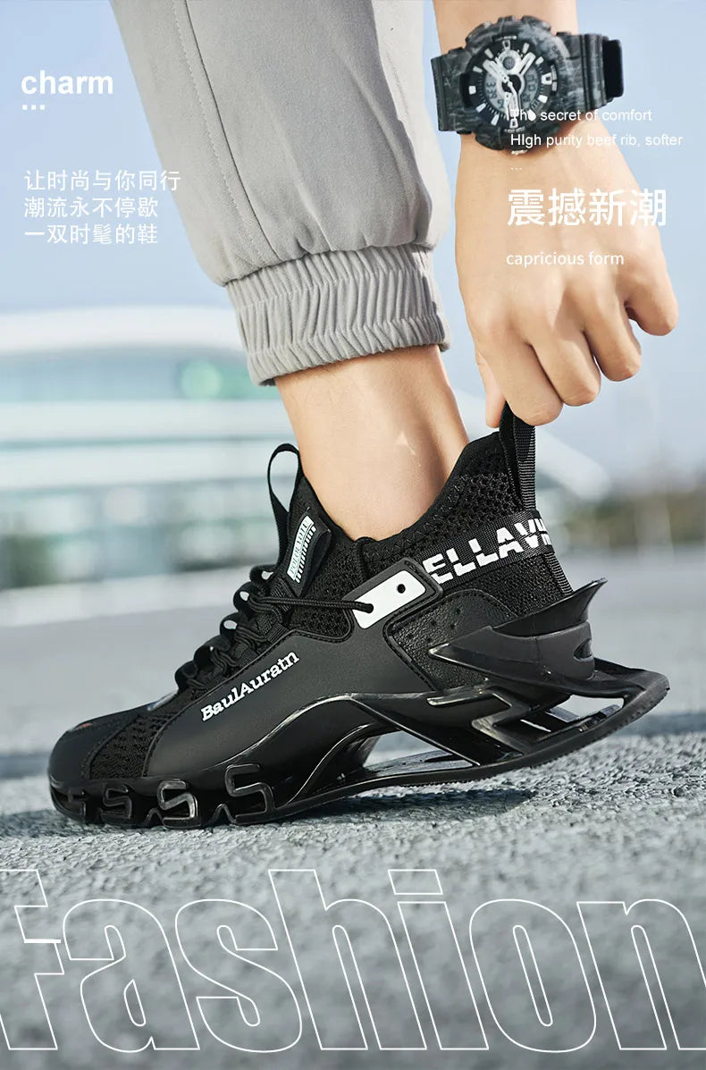 Men's Sneakers Casual Luxury Tennis Shoes Trainer Breathable Fashion Loafers Running Shoes for Men