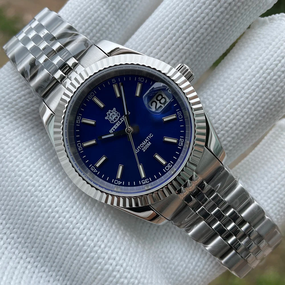 Steeldive SD1933 New Arrival 39MM Stainless Steel Case Sapphire Glass NH35 Automatic Dive Watch with Date