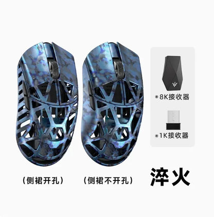 Wlmouse Mini Pro Mouse professionale ultraleggero in lega di magnesio, mouse gaming wireless trimodale, polling rate 8K, PAW3950, DPI30000
