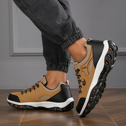 Zapatillas de senderismo para hombre nuevas, transpirables, ultraligeras y antideslizantes, para deportes al aire libre, camping y running