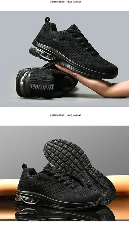 Men’s Sneakers 2025 New Sports Casual Fashion Breathable Men’s Shoes Light Running Sneakers Comfort Large Size Men’s Running Shoes