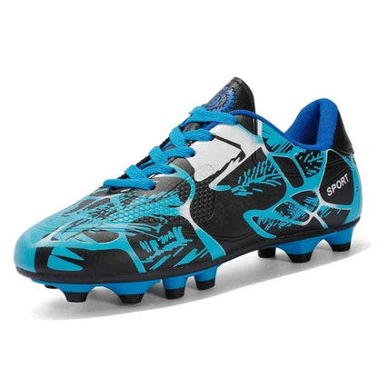 New Men Kids Soccer Shoes Cleats Adult Professional Football Boots Ultralight Non-Slip Grass Boys Training Shoes Drop Shipping