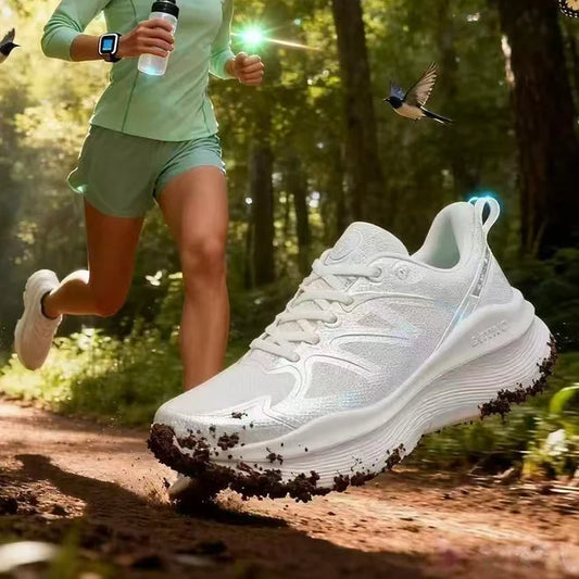 New Men's Running  Shoes Slow Running Shock-Absorbing Wear-Resistant Lightweight Fitness SportsShoes 8055