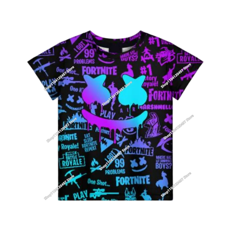 Детски аниме суитшърт с качулка Fortnite, мъжки streetwear хип-хоп спортен стил, ежедневен свободен суитшърт за навън, модерен дизайн