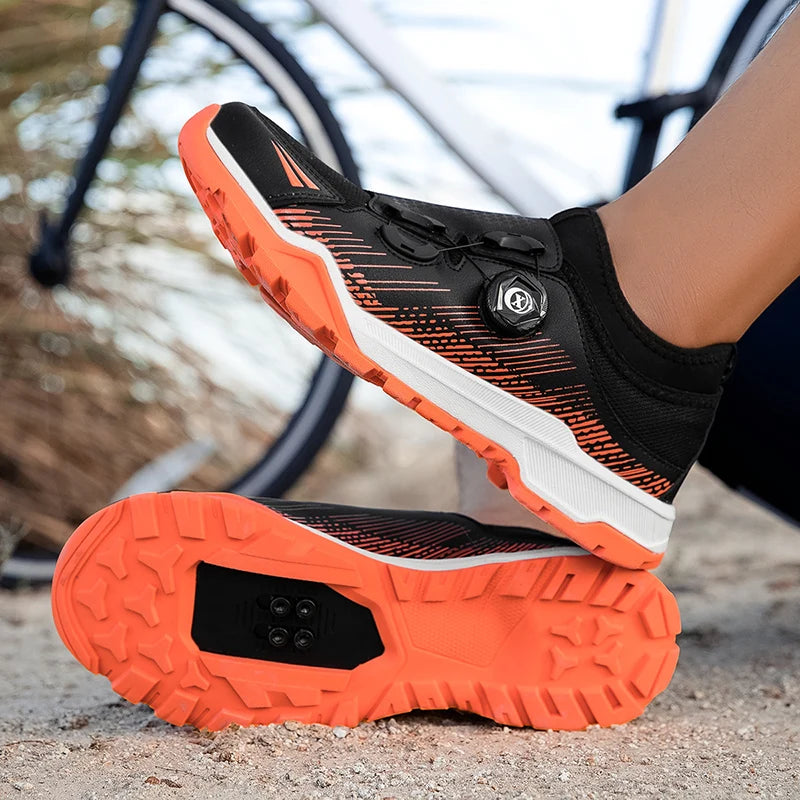 Outdoor Mountain Bike Riding Shoes With Anti Slip Soles Suitable For Riding Sports Shoes That Are Lightweight Sizes For 39-46