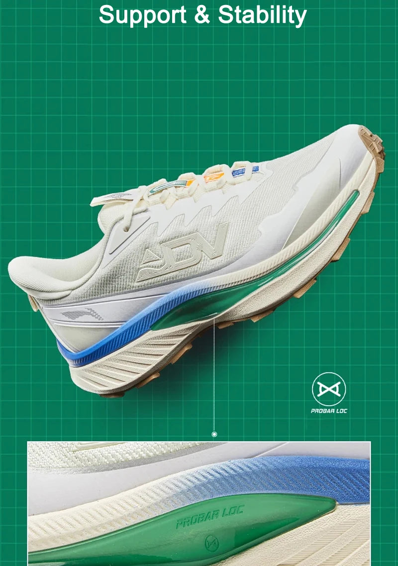 Li-Ning Men's BEN XIAO Trail Running Shoes LN DWR Water Repellent Breathable Support Stable Li-Ning Mountain Sports Shoes ARNV015
