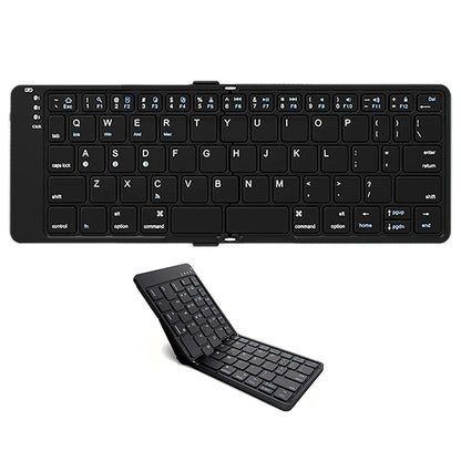BOW Foldable Bluetooth Keyboard with Touchpad/Numberic Pad Portable Rechargeable Folding Wireless Keyboard for Tablet iPad