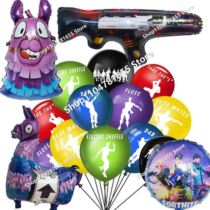 Set da 8 pezzi 10cm Fortnite Giocattoli Action Figure Modello Game Battle Royale Bambola Giocattolo Cool per Bambini e Ragazzi Regalo Divertente per Compleanno e Natale