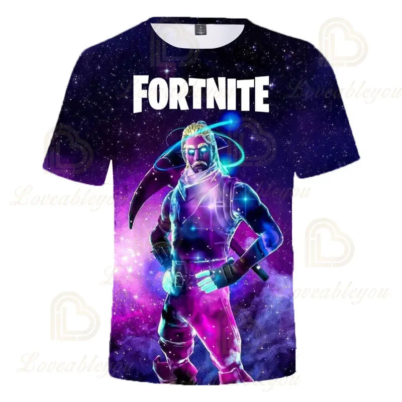 Fortnite Men and Women Victory Children's Wear Battle Royale 3D Sweatshirt Boys Girls Clothes Tops Kids T-Shirt Hero Teen Tops