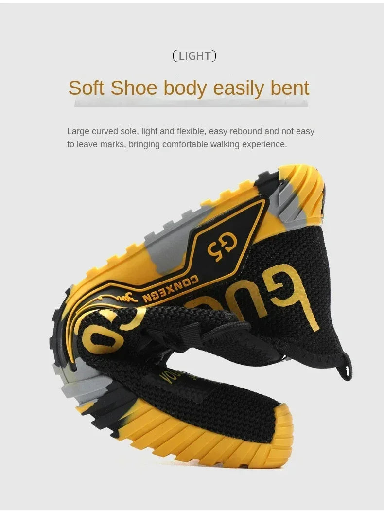 Running Sport Fashion High Top Sneakers Zapatillas De Deporte 2024 Men Casual Mesh Shoes Light Soft Breathable Vulcanized Shoes