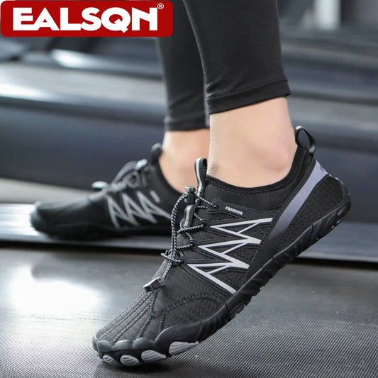 Outdoor Lightweight Men's Trainning Running Barefoot Shoes Qiuck-Dry Swimming Water Shoes Sport Gym Fitness Jogging Sneaker