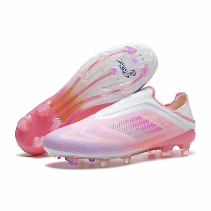 Men's Football Boots Futsal Ultralight Soccer Shoes Training TF Match Long Spikes Breathable Indoor Sneakers Cleats Drop Shipping
