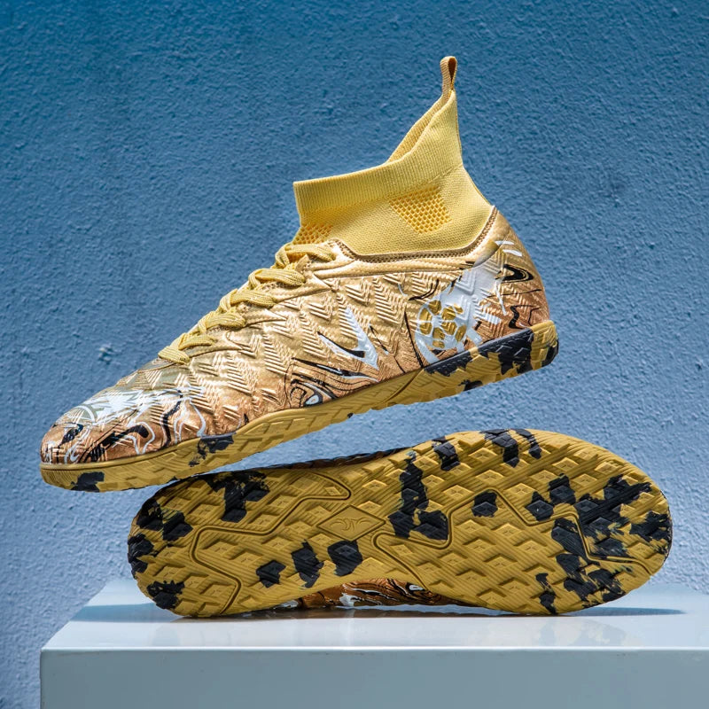 New Men's Professional Soccer Shoes Non-slip Football Boots Unisex Breathable Futsal Sports New Cleats Drop Shipping Ultralight