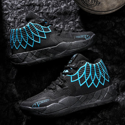 Youth Basketball Shoes for Actual Combat, Outdoor Comfortable Cushioning, Wear-Resistant, Fashionable, Breathable, High Quality
