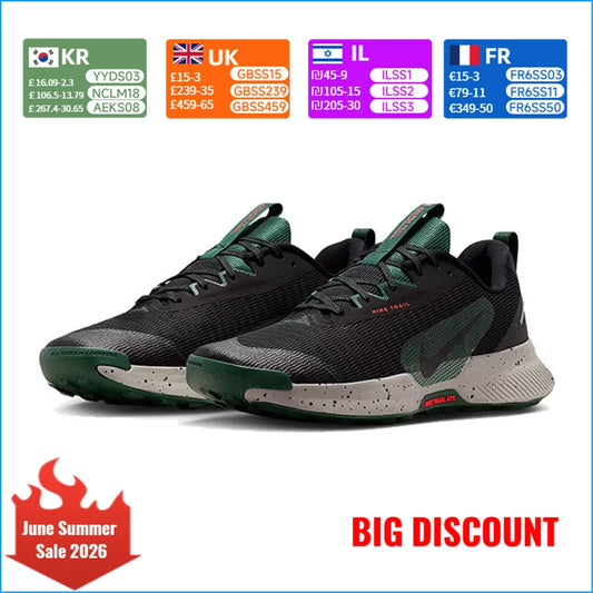 Nike JUNIPER TRAIL 3 Men's Shoes Mesh Breathable Durable Athletic Comfort Training Shoes Outdoor Trail Running Shoes FQ0904-006
