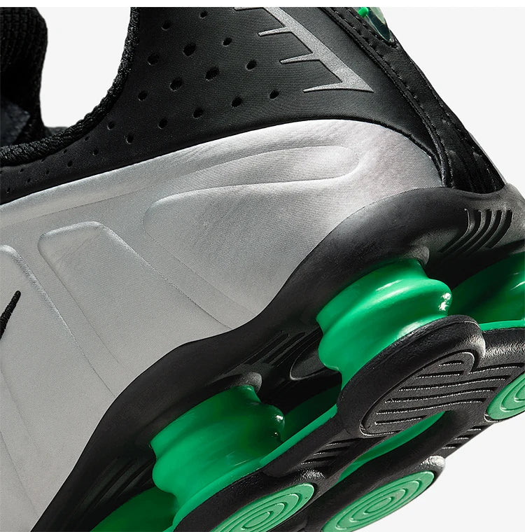 Nike Authentic Shox R4 Zapatillas de running para hombre con amortiguación, malla resistente HQ1988-006
