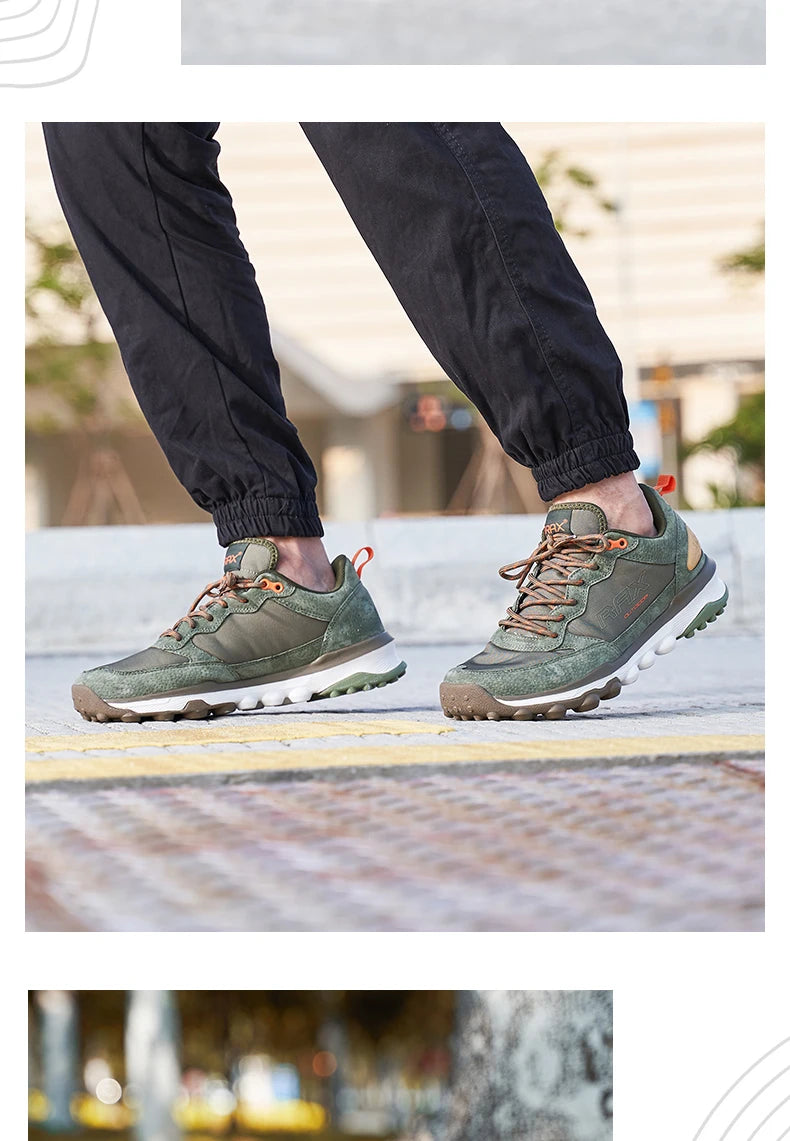 Rax Hiking Shoes Men Outdoor Mountain Antiskid Climbing Sneakers Breathable Lightweight Trekking Boots Sports 2023 Casual Shoes