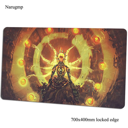 Tappetino mouse Overwatch 700x400x3mm, tappetino gaming anime con personalità per ufficio e notebook, tappetino da scrivania, regalo per ragazzo, pad mouse per giochi PC gamer