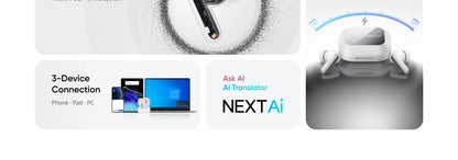 realme Buds Air 8 Pro Wireless Bluetooth 6.1 Earbuds – 55dB Active Noise Cancelling, LHDC 5.0, AI Translation, IP55 Waterproof TWS Earphones
