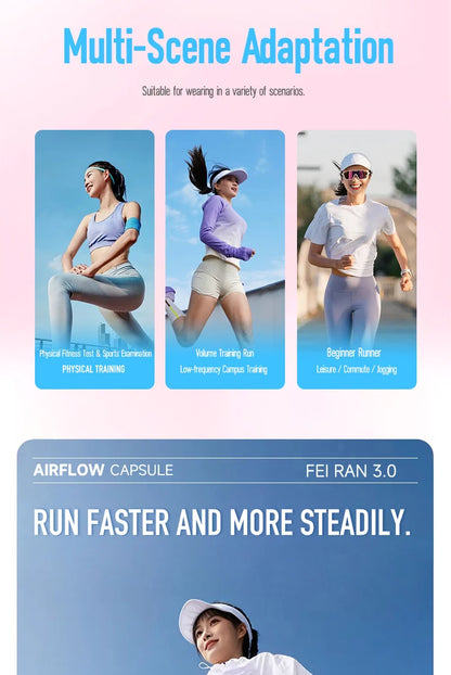 IRUNSVAN Airflow Capsule Sports Shoes Marathon Boardless Training Exclusive Running Shoes for Men and Women 166