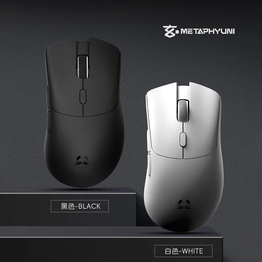 Metaphyuni Metapanda P1 Wireless Mouse P1 Pro Max Paw3395L Low Latency Lightweight E-Sports Gaming Mouse Ergonomics PC Gamer Gift