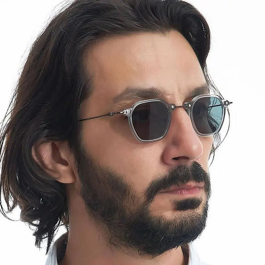 2025 Small Square Sunglasses Riding Driving Sun Glasses Women Men Brand Designer Metal Frame Eyewear Shades Oculos De Sol UV400