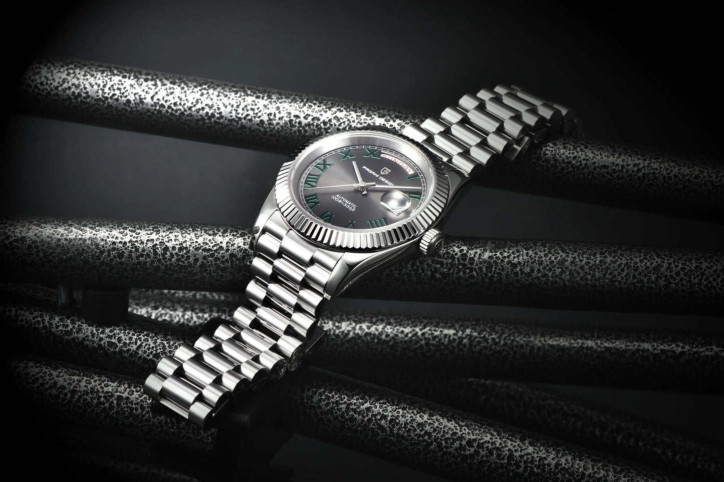 PAGANI DESIGN 2026 New DD40 NH36A Men's Watches Luxury Automatic Mechanical Watch For Men AR Sapphire Glass Date Wrist watch Men
