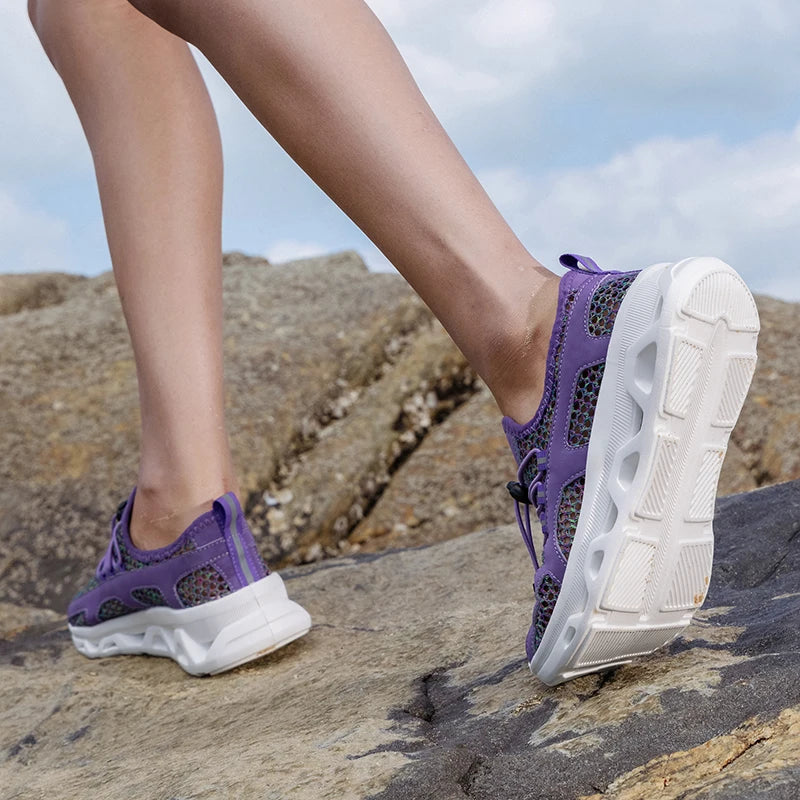 2026 Men and Women Quick-Dry Wading Shoes, Water Breathable AquaIn Upstream Antiskid Outdoor Sports Wearproof Beach Sneakers, Sizes 39-46