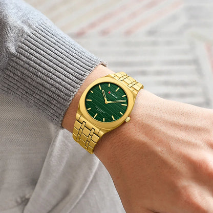 CURREN Top Luxury Brand Quartz Watch Men Stainless steel Strap Military Watches 30ATM Waterproof Wristwatch Relogio Masculino