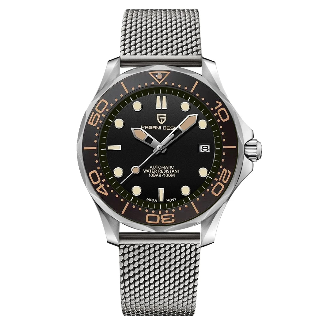 2025 New PAGANI DESIGN Men's Watches Luxury Automatic Watch For Men NH35A Mechanical Wrist watch Men AR Sapphire crystal Clock