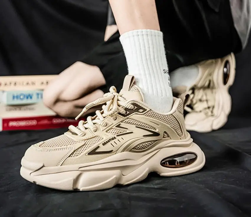 Men's Sports Running Shoes Outdoor Walking Soft Casual Sneakers Fashion Designer Waterproof Men's Tennis Masculina 588