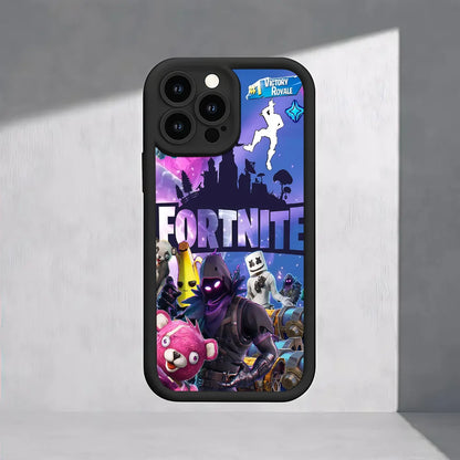 F-Fortnite геймърски калъф за телефон за Samsung S26 S25 S24 S23 S22 S21 S20 F06 M16 Note 20 FE Plus Ultra 4G 5G, мек силиконов TPU кейс